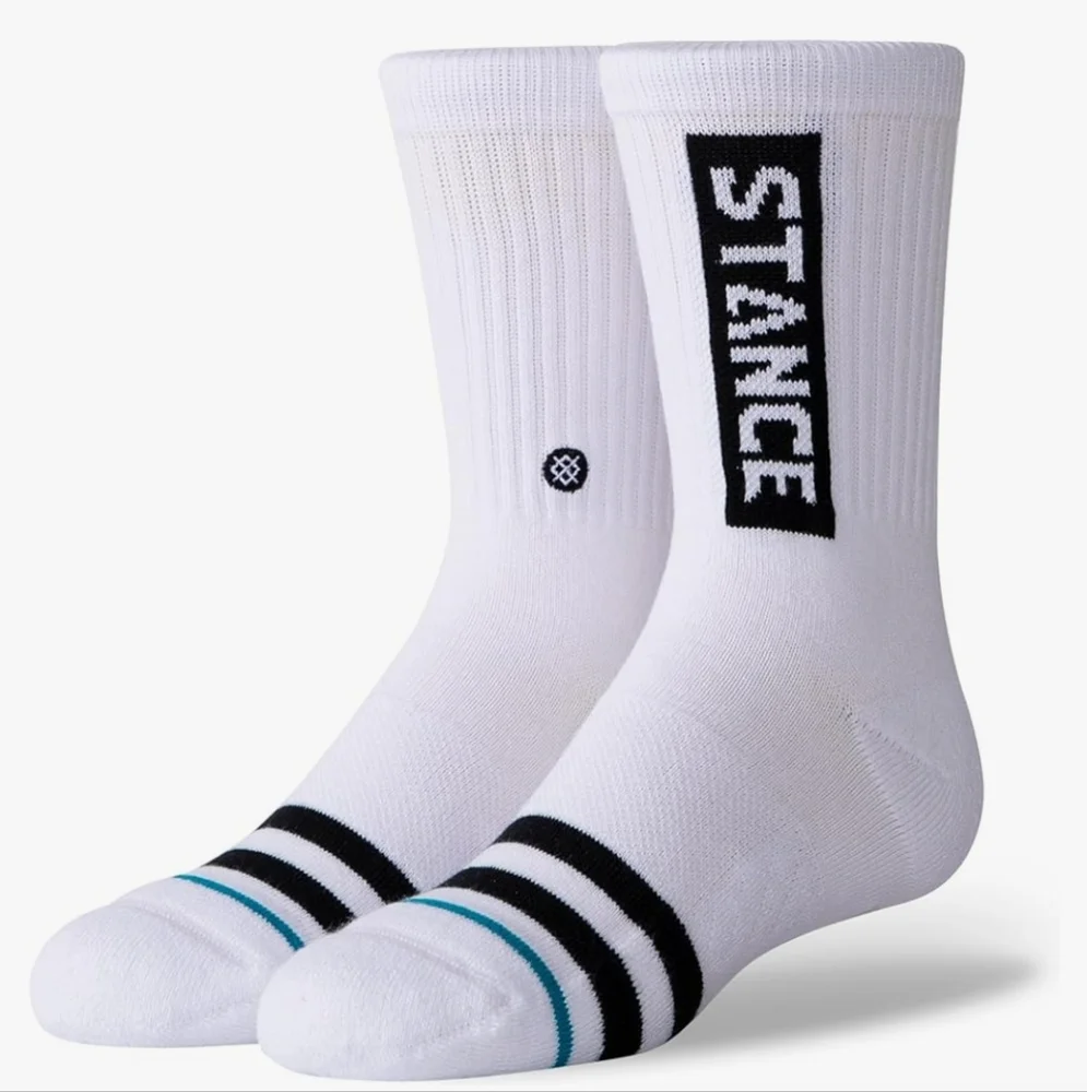 NWT OG Stance Crew Socks